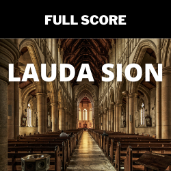 Lauda Sion - FULL SCORE